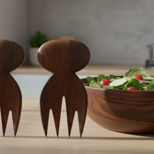 Wooden Salad Utensils (2 pieces)